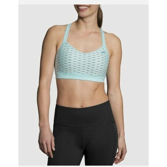 New NWT Brooks Uprise Crossback Ice Mesh Medium Impact Large A/B Cup - Picture 1 of 8